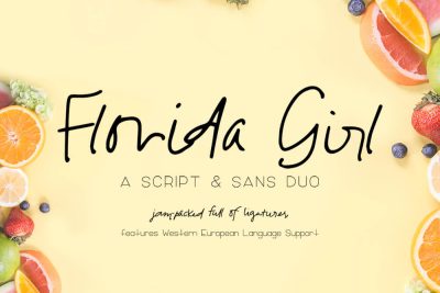 Florida Girl Script & Sans Duo