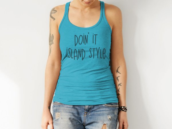 island style tank The Island Sans Font