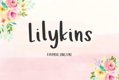Lilykins Playful Sans Font