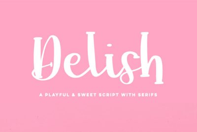 Delish Serif Script Font