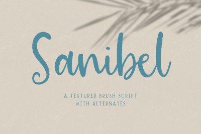 Sanibel Brush Font
