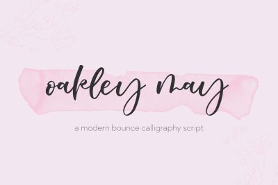 Oakley May Script Font