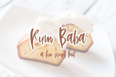 Rum Baba Signature Script Font