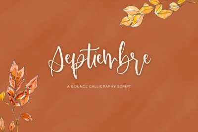 Septiembre Script Font