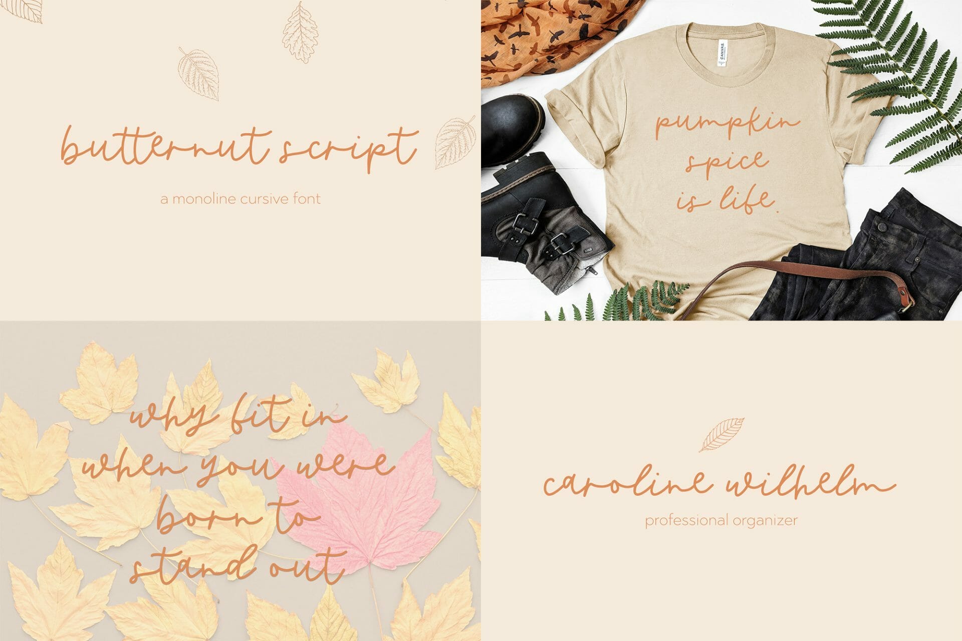 The Fall Font Bundle - Image 3