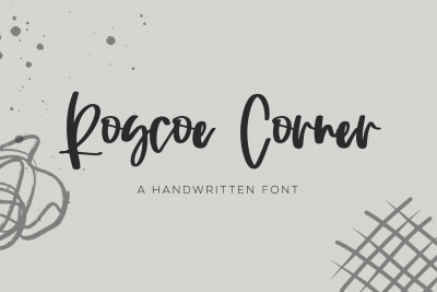 Roscoe Corner Script