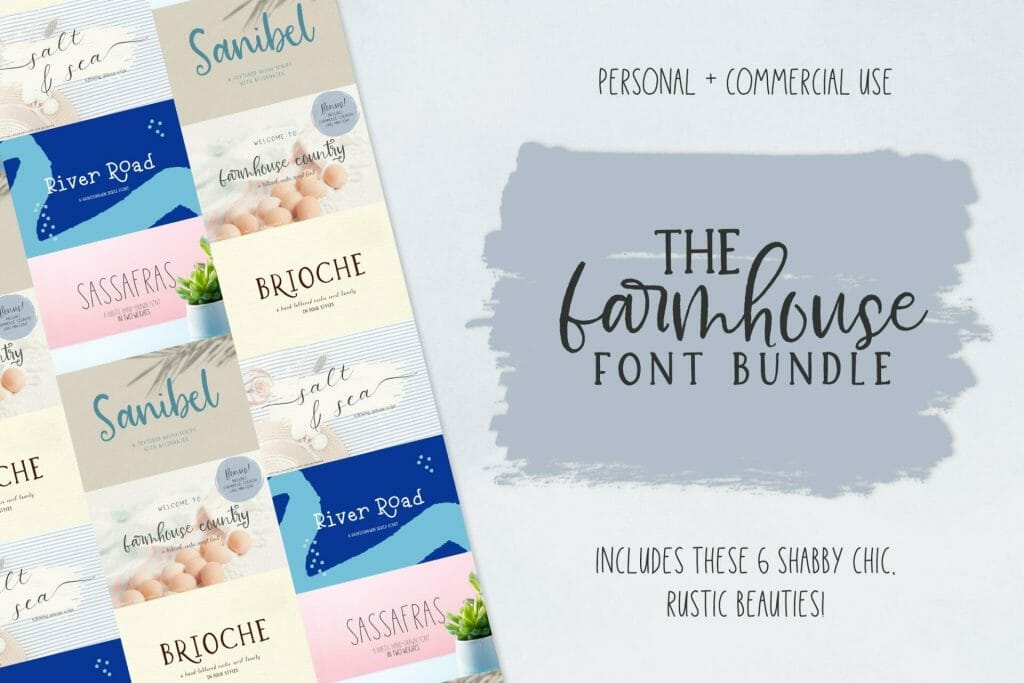farmhouse font bundle1