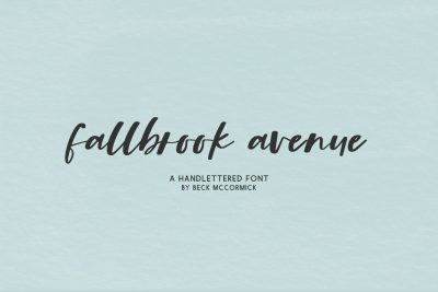 Fallbrook Avenue Script