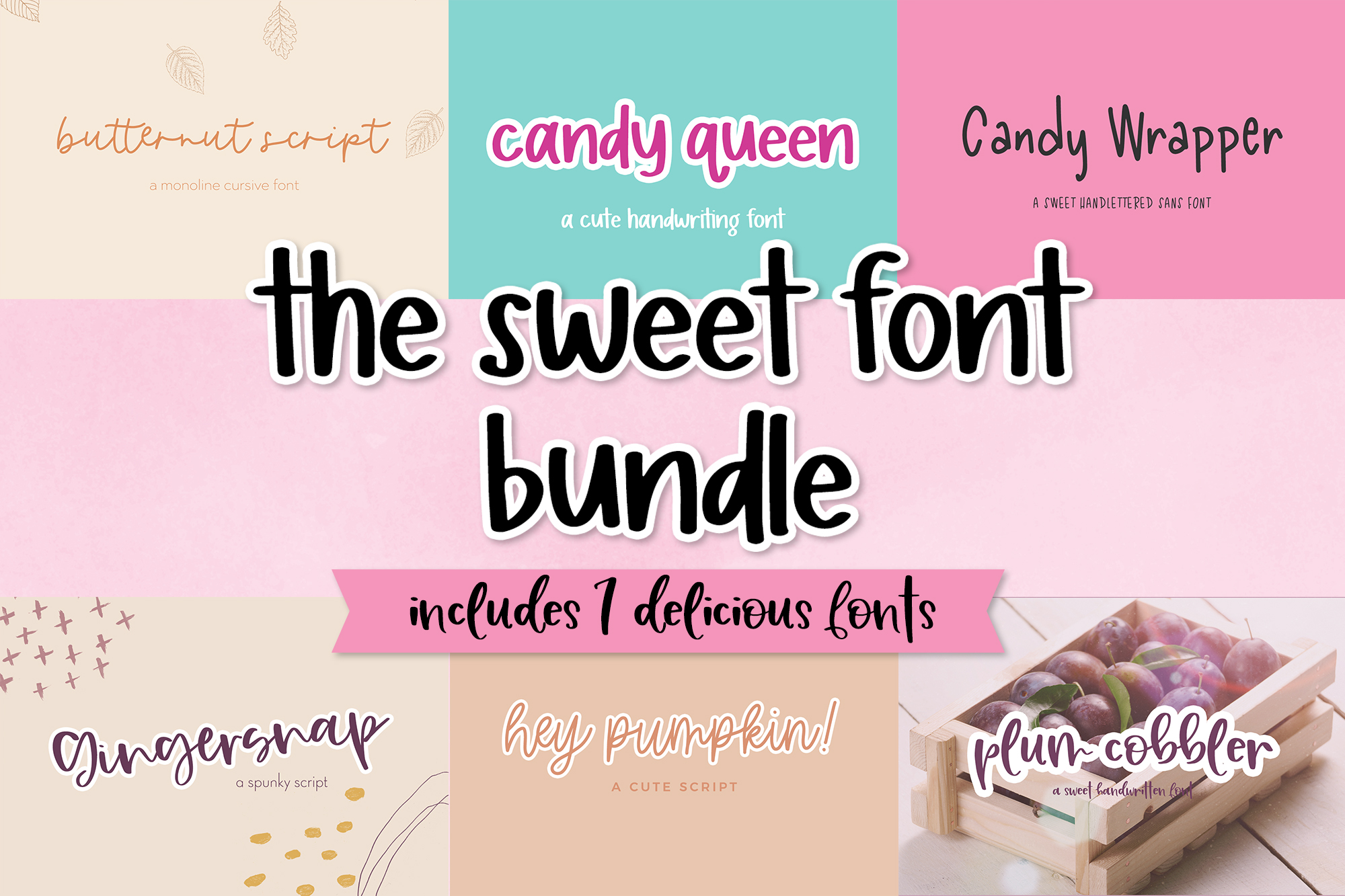 The Sweet Font Bundle