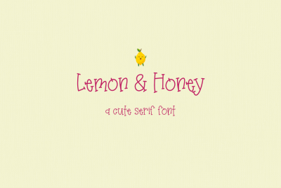 Lemon & Honey Serif
