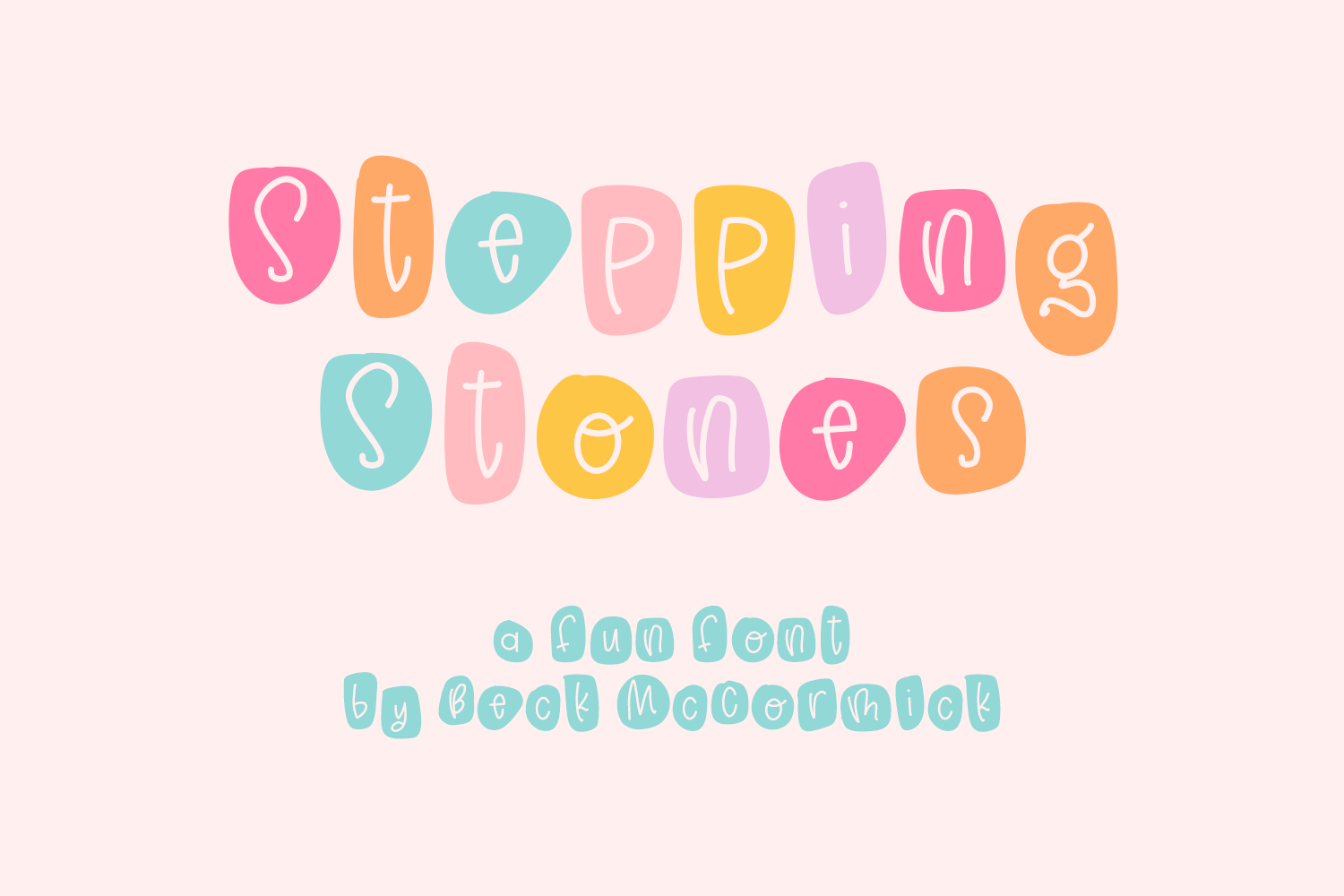 Stepping Stones Font