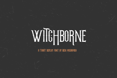 Witchborne Serif - A Tarot Card Font
