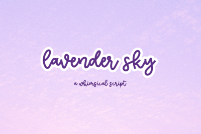 Lavender Sky Script