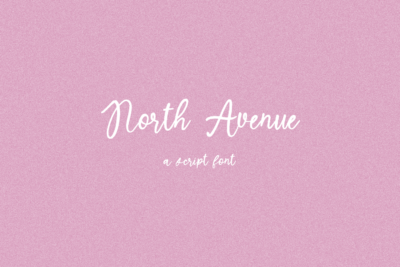 North Avenue Script