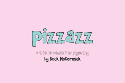 Pizzazz Font Trio