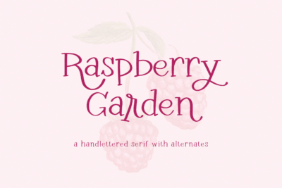 Raspberry Garden Serif