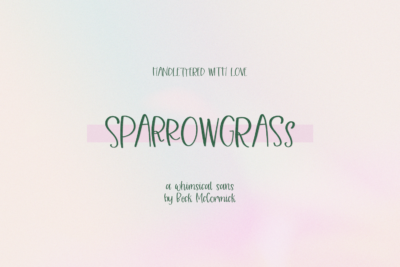 Sparrowgrass Sans