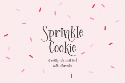Sprinkle Cookie Serif