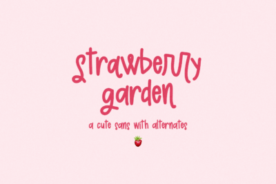 Strawberry Garden Sans