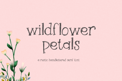 Wildflower Petals Serif