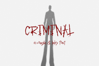 Criminal Display Font