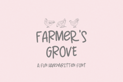 Farmer's Grove Handwritten Font