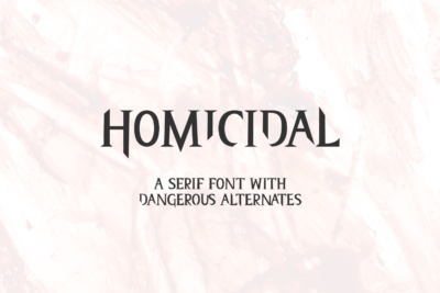 Homicidal Serif