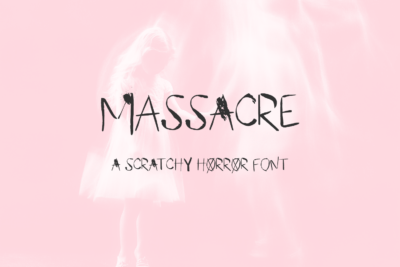 Massacre Display Font