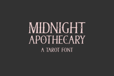 Midnight Apothecary Serif Font