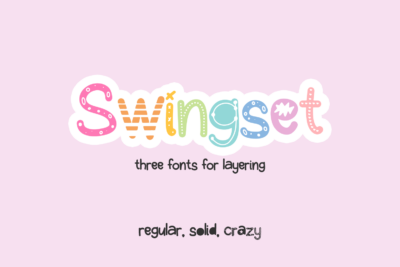 Swingset Sans - A Font Trio