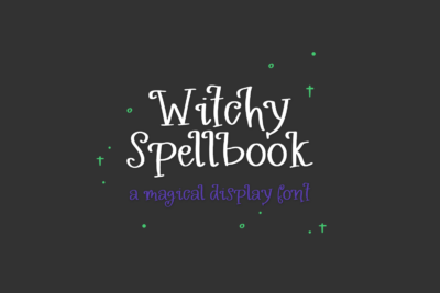 Witchy Spellbook Display Font