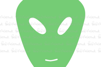 Alien Head - Halloween SVG File