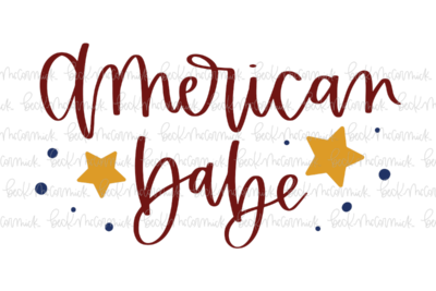 American Babe 2 - Fourth of July SVG File
