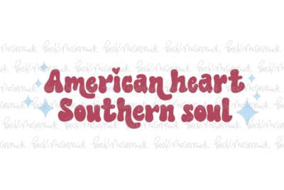 American Heart Southern Soul 2 - Fourth of July SVG File