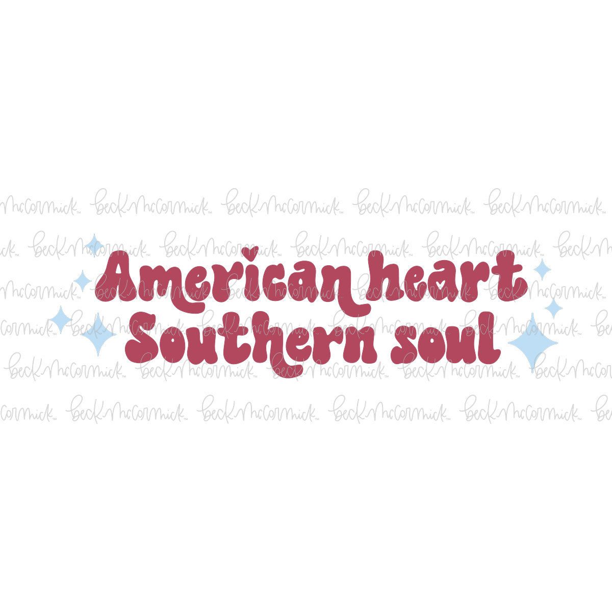 American Heart Southern Soul 2 - Fourth of July SVG File