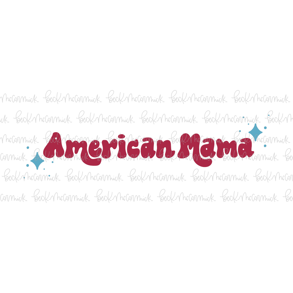 American Mama - Fourth of July SVG File