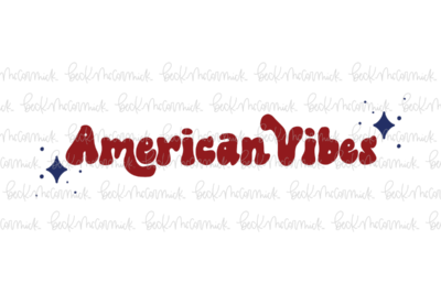 American Vibes 2 - Fourth of July SVG File