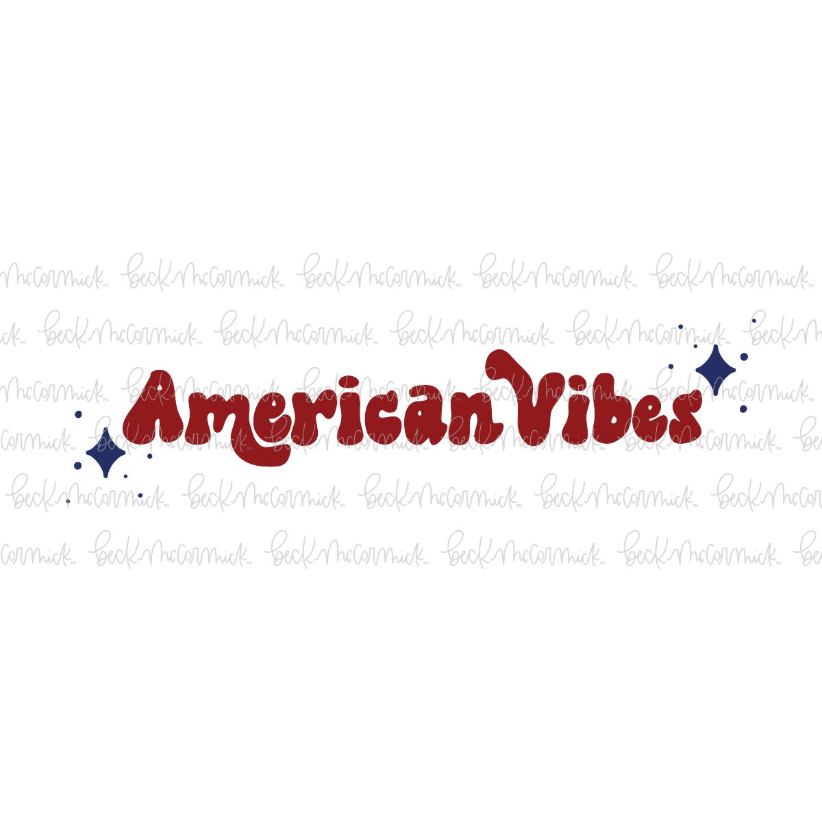 American Vibes 2 - Fourth of July SVG File