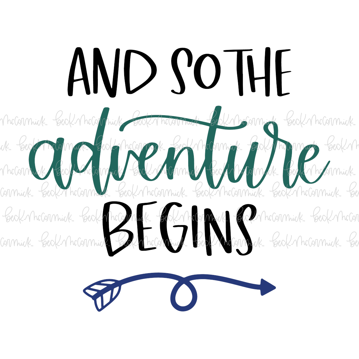 And So The Adventure Begins - Travel and Adventure SVG File
