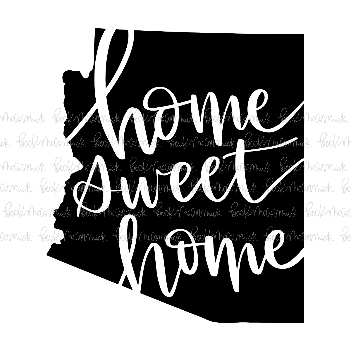Arizona Hsh - US State SVG