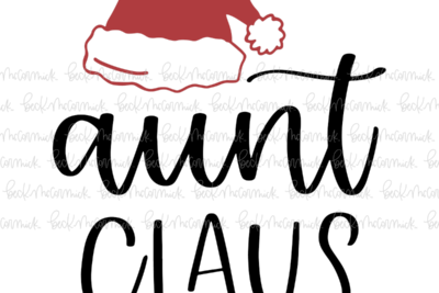 Aunt Claus - Christmas SVG File