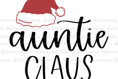 Auntie Claus - Christmas SVG File