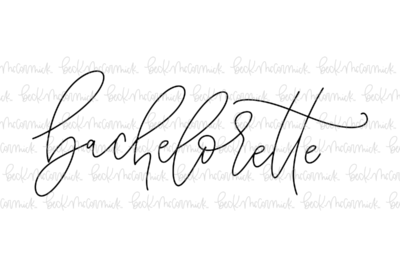 Bachelorette - Family SVG File, Home SVG File