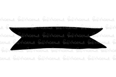Banner Solid - Doodle SVG, Graphics