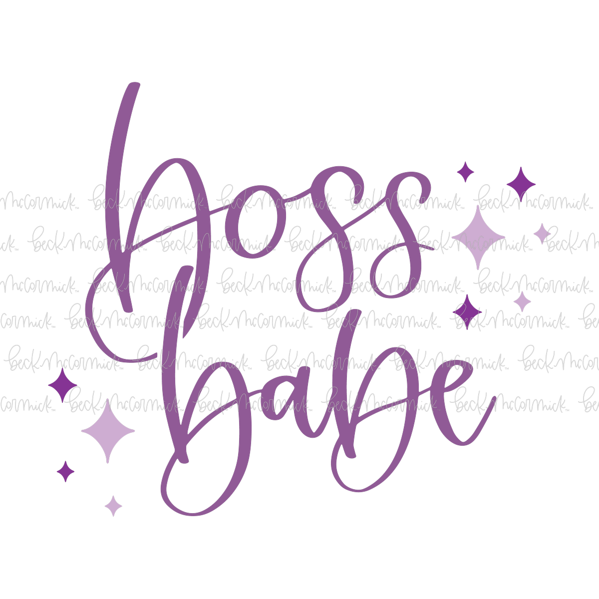 Boss Babe - Inspirational SVG File