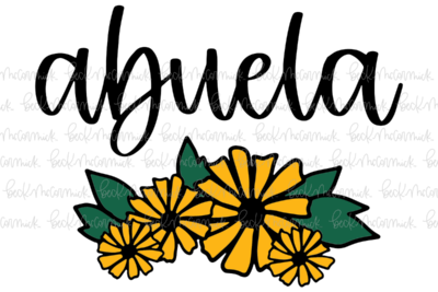 Bouquet Abuela - Family SVG File