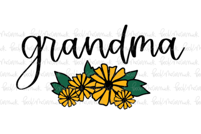 Bouquet Grandma - Family SVG File