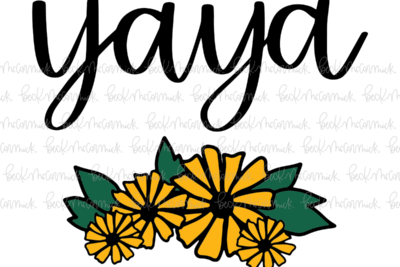 Bouquet Yaya - Family SVG File