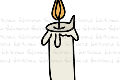 Candle - Halloween SVG File