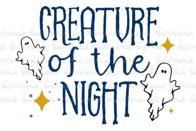 Creature Of The Night - Halloween SVG File